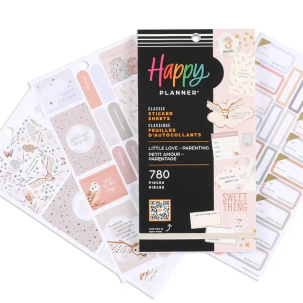 NWT-Happy Planner - Little Love Baby VALUE PACK STICKERS